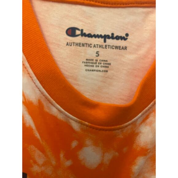 NEW Champion tie-dye and solid color two piece set size 5 - Picture 6 of 9